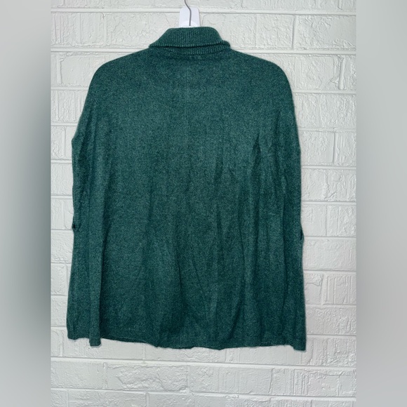 BRAZEAU TRICOT  NWT women’s Poncho Sz 2 ✨100% Cashmere  GREAT DEAL - Picture 5 of 9